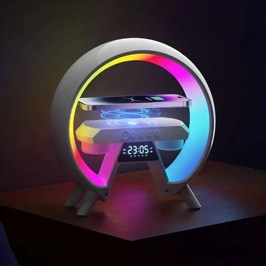 Digital Led Wireless Charger Speaker
